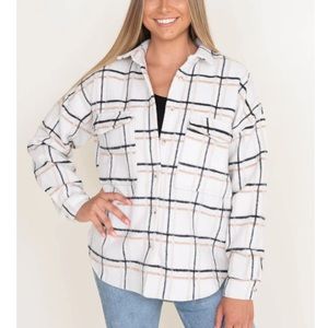 ACOA Oversized Plaid Shacket / Flannel